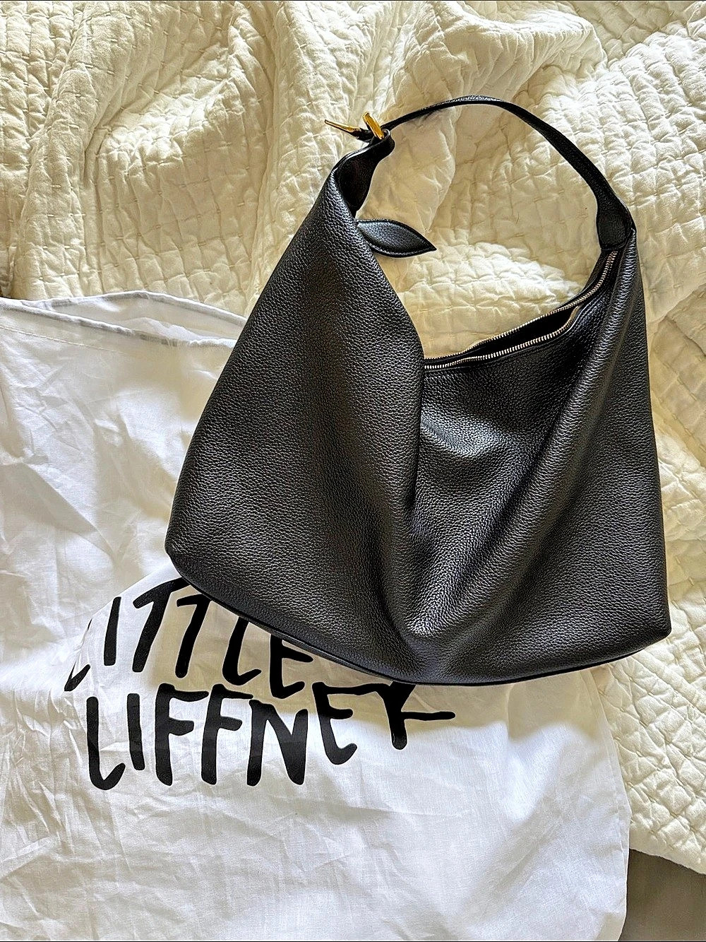 Little Liffner Black Hobo Bag